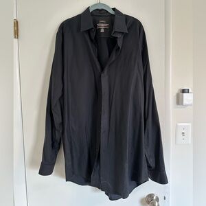 Joseph Abboud Men's Black Dress Shirt